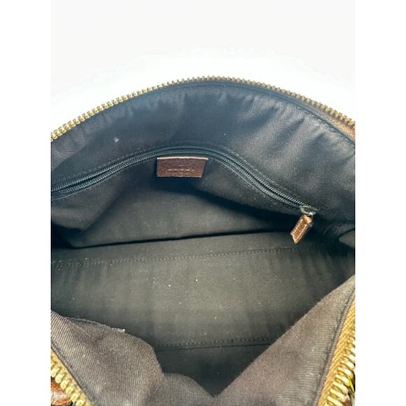 Vintage Gucci GG pattern Abby Boston Bag Denim*Awesome design! Snag HER! - Picture 9 of 15